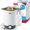 A NUK Thermo Express Plus bottle warmer and baby food warmer, shown with its packaging and accessories. Produktbild-Vorschau