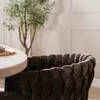 Bronx71 Esszimmerstuhl River Chenille braun Produktbild-Vorschau 2