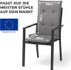 Pillows24 - 6x Hochlehner Auflagen 120x50x8 cm | Gesteppte Produktbild-Vorschau 2