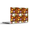 MuchoWow® Laptop Aufkleber Sticker Cover Kaffee - Croissant Produktbild-Vorschau 1