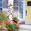 Relaxdays Rankgitter Metall, halbrund, zum Stecken, Produktbild-Vorschau 2