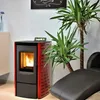 NEMAXX® Stufa a pellet P6 6 kW,A+,120 m³,pulizia Anteprima dell’immagine prodotto 2