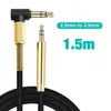 Ersatz Audiokabel für AKG Kopfhörer Y40 Y50 Y45 1.5M Kabel Produktbild-Vorschau 3