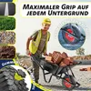 MASKO® Schubkarre Bauschubkarre Gartenschubkarre 100 Liter Produktbild-Vorschau 7