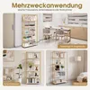 Bücherregal, Standregal mit 5 Ebenen, Büroregal mit Produktbild-Vorschau 5