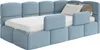 Selsey Cloudy – Kinderbett 90x200, Rausfallschutz, Kopfteil Produktbild-Vorschau 1