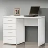 CasaDolce, Schreibtisch NET 106, Weiß, 110x60x76,5 cm, mit Produktbild-Vorschau 1