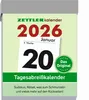 Zettler Tagesabreißkalender M 2026 - Abreißkalender 5 × 7 Produktbild-Vorschau 1