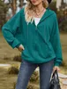 ASKSA Damen Kapuzenjacke Sweatshirt mit Reissverschlus Produktbild-Vorschau 2