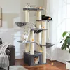 PAWZ Road Kratzbaum Grosse Katzen stabil mit 11cm Stämme, Produktbild-Vorschau 2