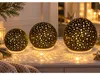 3er Set LED Kugellampen STARS Sterne schwarz D. 10 + 12 + Produktbild-Vorschau 1