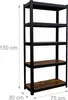 Scaffale per carichi pesanti Relaxdays, 875 kg, A x L x P Anteprima dell’immagine prodotto 4