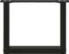 Salontafelpoten 2 st U-vormig 40x(30-31) cm staal zwart Productafbeelding-voorbeeld 5