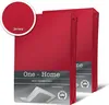 2er Pack Spannbettlaken Bettlaken rot 90x200 cm - 100x200 Produktbild-Vorschau 1