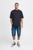 Blend He BHDenim Pantaloncini cargo da uomo con tasche Anteprima dell’immagine prodotto 6