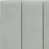 Cuscino per testata grigio chiaro 140 cm in velluto Anteprima dell’immagine prodotto 9