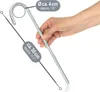 COM-FOUR® 8x XL Bodenanker aus massivem Stahl, J-Form 30 Produktbild-Vorschau 6