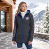 Nebulus polarowy płaszcz damski NORSKINI, ciepły płaszcz, Podgląd zdjęcia produktu 4
