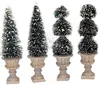 Kerstfiguur Cone-shaped & sculpted topiaries LEMAX Productafbeelding-voorbeeld 1