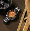 Seiko 5 Sports SRPD59K1 3-Hand Automatic Orange Dial Watch Produktbild-Vorschau 3