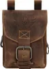 Greenburry Vintage Biker Leather Belt Bag Waist Bag 1754HM, Podgląd zdjęcia produktu 7