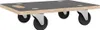 vidaXL Carrello da trasporto 2 pz. Rettangolare 50x35x11,5 Anteprima dell’immagine prodotto 6