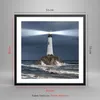 Gerahmtes Poster - Schwarzer Rahmen - Leuchtturm Meer - Produktbild-Vorschau 5