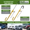 Lenkradkralle Pedalschloss universal Diebstahlsicherung Produktbild-Vorschau 7