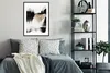 MuchoWow® Gerahmtes Poster Gold - Abstrakt - Design 60x80 Produktbild-Vorschau 2