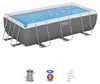 Piscina con struttura in acciaio 4,04 x 2,01 x 1,00 m con Anteprima dell’immagine prodotto 11