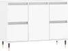 vidaXL Kúpeľňová skrinka biela 80x33x60 cm Materiál drevo Náhľad obrázku produktu 1