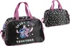 Two sports bags with Stitch and Angel characters on a white background. Voir les images du produit