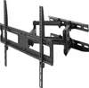 A black metal TV wall mount is shown against a white background. Náhľad obrázku produktu