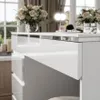 Toaletní stolek AURORA II SILVER ELITE se zrcadlem a Náhled obrázku produktu 10