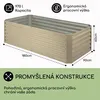 Blumfeldt High Grow Straight, vyvýšený záhon, 180 x 60 x 90 Náhled obrázku produktu 5