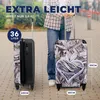 MuchoWow® Koffer Handgepäck Trolley Rollkoffer Kleine Produktbild-Vorschau 5