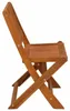 Möbel Kinderbank Braun 61 x 38 x 57 cm Massives Eukalyptus Produktbild-Vorschau 4