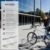 Porte vélo mural en acier - 3 Voir les images du produit 2