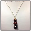 Edelschmiede925 Perlenschmuck modern auf Stahlseil Produktbild-Vorschau 2