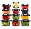 Szklane Pojemniki Na Żywność Pojemnik Lunchbox Do Mikrofali Podgląd zdjęcia produktu 1