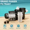 Wiltec Pompe de piscine – 28800 l/h 1300 W – Hauteur Voir les images du produit 5