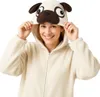 Pigiama Onesie Kigurumi Costume Travestimento Mops XXL: 185 Anteprima dell’immagine prodotto 5