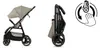 Kinderkraft TRIG 3, passeggino leggero, colore grigio Anteprima dell’immagine prodotto 4