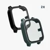 kwmobile 2x Glas Hülle für Garmin Venu Sq 2 Music / Sq 2 Produktbild-Vorschau 6