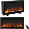 COSTWAY 36" kominek elektryczny 750W/1500W, ogrzewanie Podgląd zdjęcia produktu 1