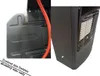 Juskys Keramik Gasheizung GS42US - Schwarz - 4200 Watt mit Produktbild-Vorschau 13