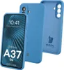 Silikon Handyhülle für Galaxy A37 5G, Bizon Soft Case, Blau Produktbild-Vorschau 1