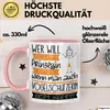 Vogelschützerin Tasse Geschenk Spruch Wer Will Schon Produktbild-Vorschau 3