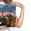 Obraz do salonu LATARNIA MORSKA pejzaż 3D modny Krajobraz  Podgląd zdjęcia produktu 4