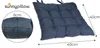 Sunnypillow 4er Set Stuhlkissen mit Bändern 40x40 cm Produktbild-Vorschau 2